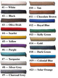 Plain showleash set in different colors